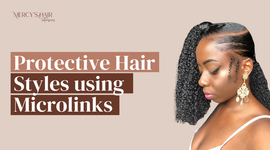 Protective Hair Styles Using Microlinks