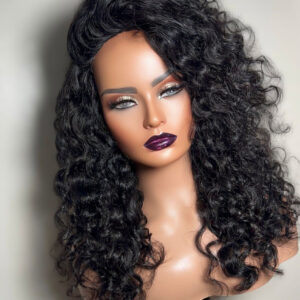 Cora Raw Indian WavyCurly Flip Over Wig 20