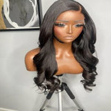 Ava Raw Wavy HD lace 5x5 Closure wig