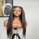 Jaz HD Closure Kinky straight Wig