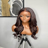 HD Lace Closure Wig (Machine made with fine details finished by hand)