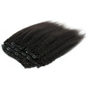 Virgin Mongolian Kinky Striaght Clips In