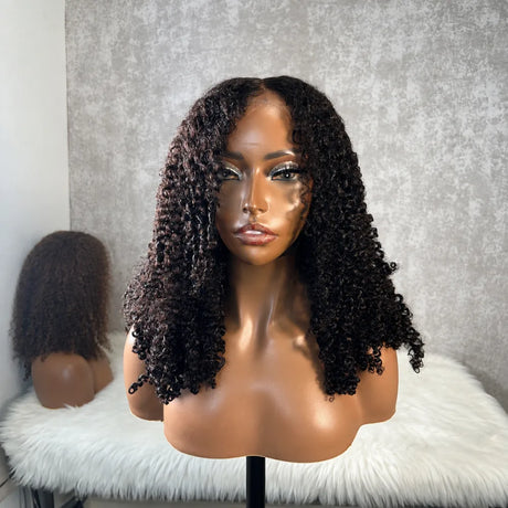 Afro Kinky Curly 5×5 HD Lace Wig