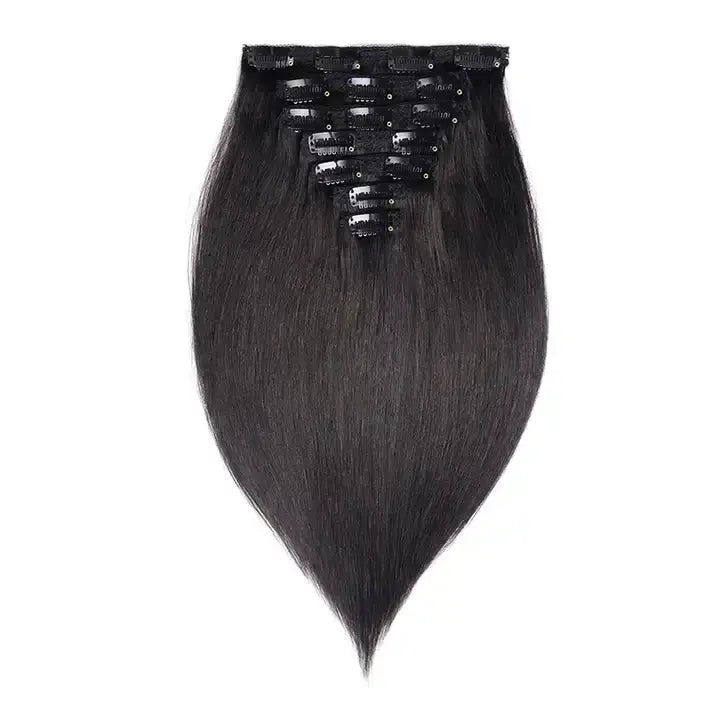 Cambodian Straight Clip-in Hair Extensions