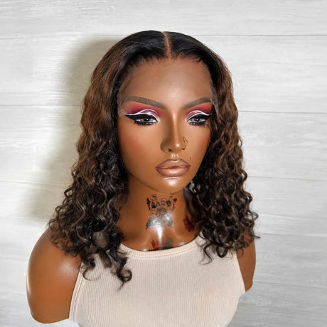 Glueless Deep Wave Highlight Wig