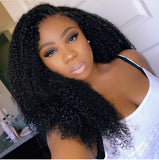 Mongolian Kinky Curly Unit 5x5 HD Lace Closure Wig