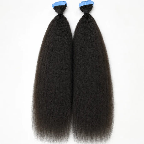 Mongolian Kinky Straight Tape-In Hair Wig