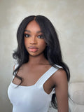 Zara Kinky Straight 5X5 HD Lace Wig Closure.