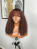 Desire Frontal Kinky Curly 3B/3C Bang Wig