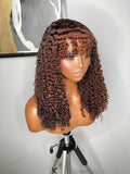 Desire Frontal Kinky Curly 3B/3C Bang Wig