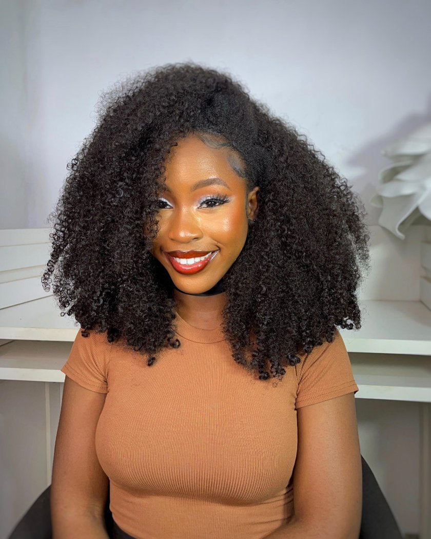 Lisa Kinky Curly Flip Over Wig