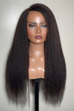 Zara Kinky Straight 5X5 HD Lace Wig Closure.